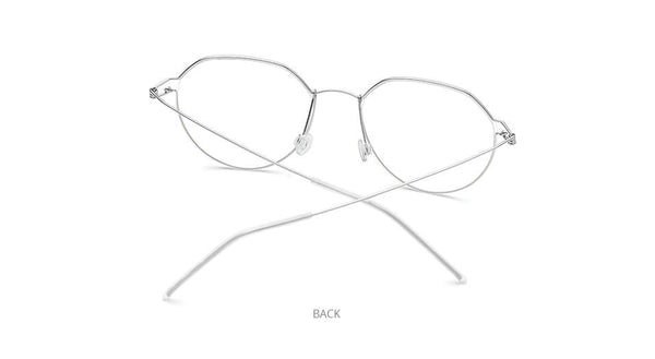 Planet Gates Screwless Eyewear Prescription Eyeglasses Frame Men 2021 Polygon Myopia Optical Denmark Korean Glasses Frame Women 98635