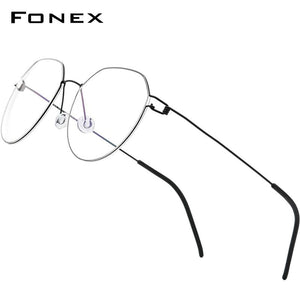 Planet Gates Screwless Eyewear Prescription Eyeglasses Frame Men 2021 Polygon Myopia Optical Denmark Korean Glasses Frame Women 98635