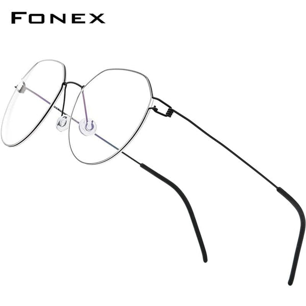 Planet Gates Screwless Eyewear Prescription Eyeglasses Frame Men 2021 Polygon Myopia Optical Denmark Korean Glasses Frame Women 98635