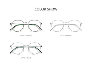 Planet Gates Screwless Eyewear Prescription Eyeglasses Frame Men 2021 Polygon Myopia Optical Denmark Korean Glasses Frame Women 98635