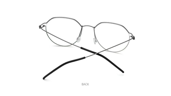 Planet Gates Screwless Eyewear Prescription Eyeglasses Frame Men 2021 Polygon Myopia Optical Denmark Korean Glasses Frame Women 98635