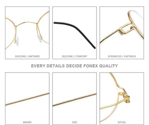 Planet Gates Screwless Eyewear Prescription Eyeglasses Frame Women Round Myopia Optical Denmark Korean Glasses Frame Men Titanium 98607