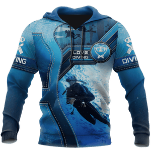 Planet Gates Scuba Diving 3D All Over Printed Men Hoodie Clothes Unisex Sweatshirt Zip Pullover Casual Jacket Tracksuit KJ330