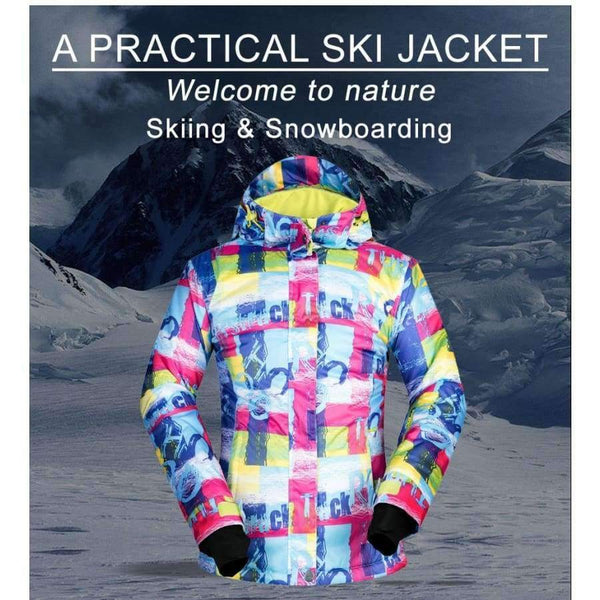 Planet Gates SDZMD / S Ski Jacket Women Skiing And Snowboarding Warm Waterproof Clothes Outdoor Sports Cross Country Skiing Jacket brand
