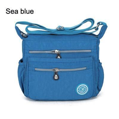 Planet Gates Sea blue Women Messenger Bags Small Purse Shoulder Bag Female Crossbody Bags Handbags High Quality Bolsa Tote Beach