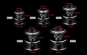 Planet Gates Seaknight Archer 5.2:1 4.9:1 Spinning Reel Max Drag 13Kg 8+1BB Carp Fishing Reel 2000-6000 Aluminium Spool Spinning wheel carret