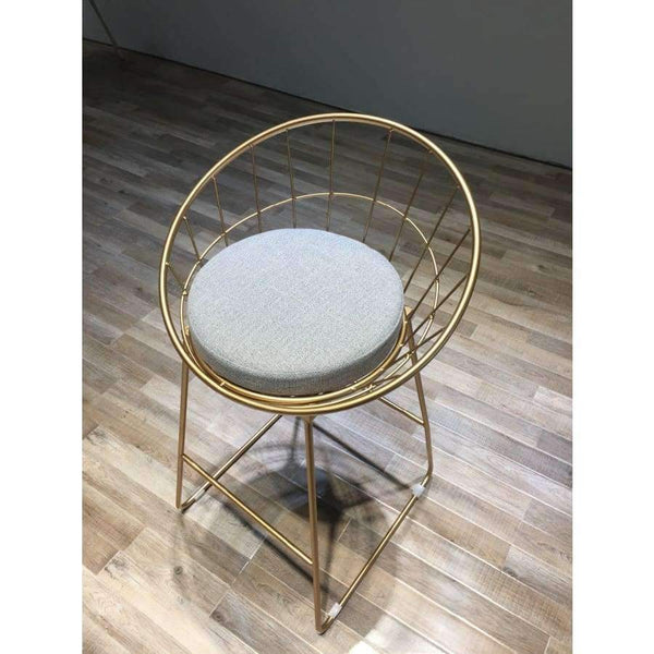 Planet Gates Seat Height 45cm Nordic wrought iron bar stool bar chair creative home bar furniture coffee dining chair