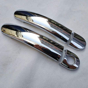 Planet Gates Seat Ibiza 6l 6j  Mk3 Mk4 2002-2017 Chrome Car Door Handle Cover Trim Car Styling auto accessories