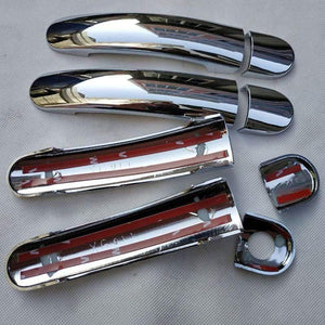 Planet Gates Seat Ibiza 6l 6j  Mk3 Mk4 2002-2017 Chrome Car Door Handle Cover Trim Car Styling auto accessories