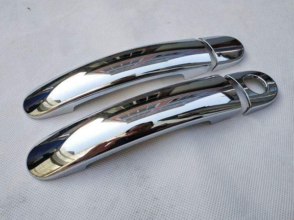 Planet Gates Seat Ibiza 6l 6j  Mk3 Mk4 2002-2017 Chrome Car Door Handle Cover Trim Car Styling auto accessories