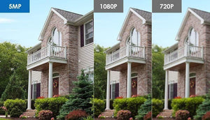 Planet Gates Security Camera System Kit 4PCS 5MP HD IP Camera Outdoor Waterproof CCTV Video Surveillance NVR Set 1TB