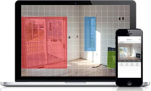 Planet Gates Security Camera System Kit 4PCS 5MP HD IP Camera Outdoor Waterproof CCTV Video Surveillance NVR Set 1TB