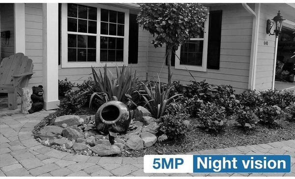 Planet Gates Security CCTV System Motion Detect Two Way Audio AI IP Camera IR Outdoor P2P Video Surveillance Set