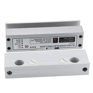 Planet Gates Security Electric Drop Bolt Lock for Fully Frame Less Glass Door Electronic Door Lock Access Control System Kit Security