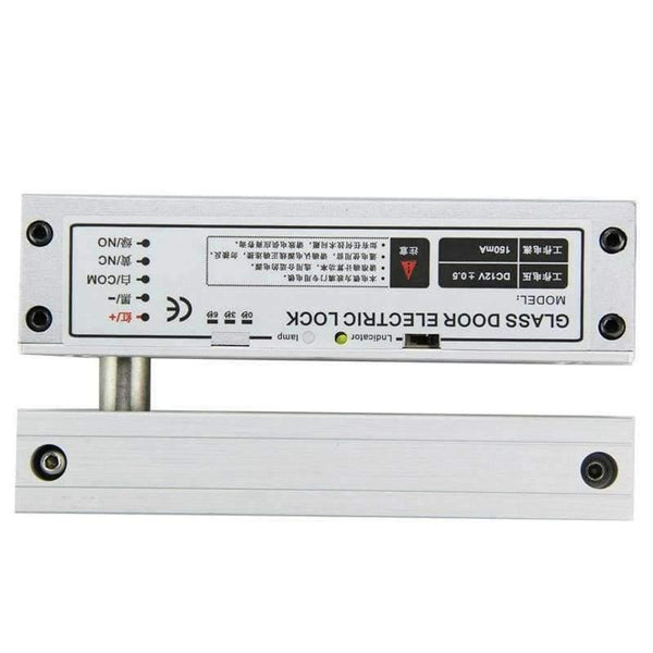 Planet Gates Security Electric Drop Bolt Lock for Fully Frame Less Glass Door Electronic Door Lock Access Control System Kit Security