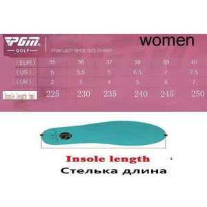 Planet Gates see chart / 5 Zapatos De Golf Para Hombre Pgm Brand New Genuine Women Golf Shoes Slip Resistant Sneakers Wear Sports Hot Sale Outdoor