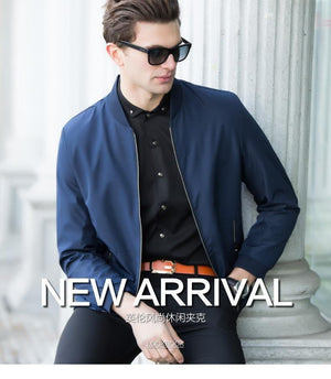 Planet Gates see chart / M Casual Zipper Fly Mens Jackets And Coats Fashion Brand Pure Color Long Sleeve Loose Bomber Jacket Men Overcoat