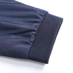 Planet Gates see chart / M Casual Zipper Fly Mens Jackets And Coats Fashion Brand Pure Color Long Sleeve Loose Bomber Jacket Men Overcoat