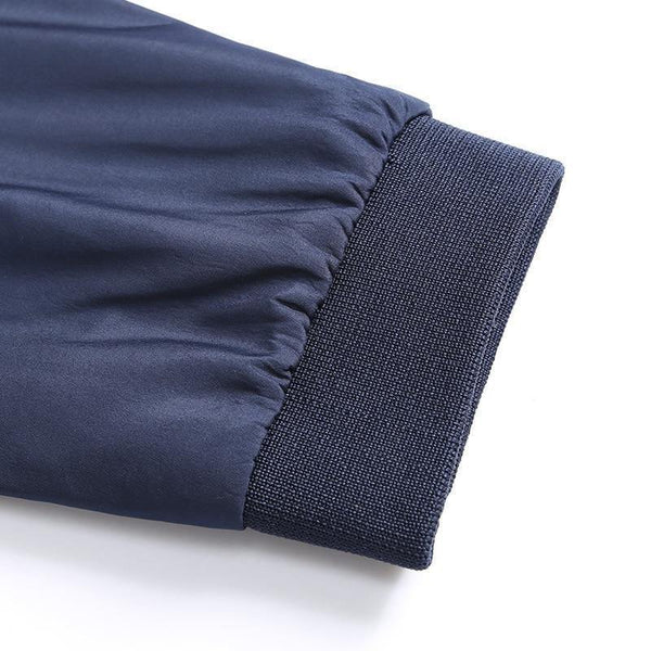 Planet Gates see chart / M Casual Zipper Fly Mens Jackets And Coats Fashion Brand Pure Color Long Sleeve Loose Bomber Jacket Men Overcoat