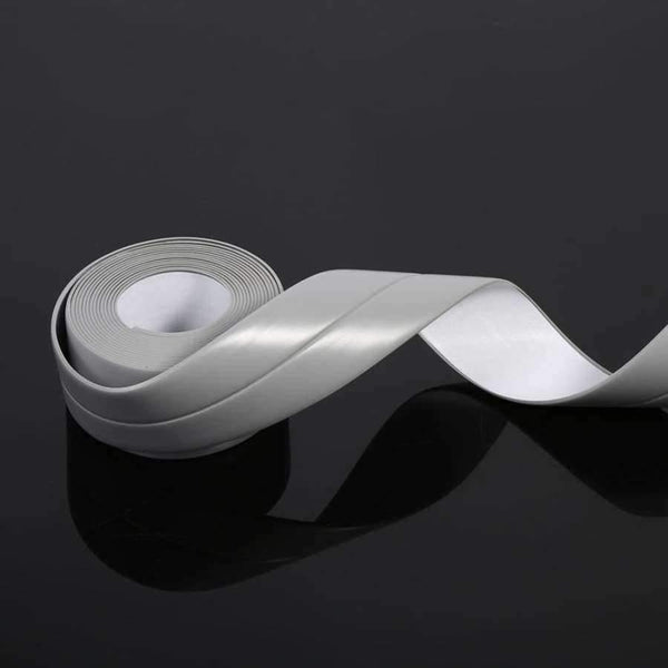 Planet Gates Self Adhesive Bath And Wall Sealing Strip Sink Basin Edge Trim Kitchen Assortment Grey 22mm x 3.2m