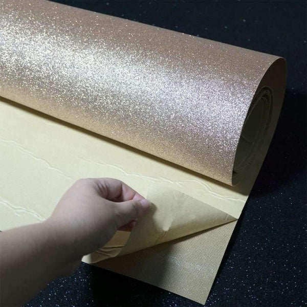 Planet Gates Self Adhesive Glitter Wallpaper Rolls For Walls Peel and Stick Roll Decor Craft Fabric Contact Paper Wedding