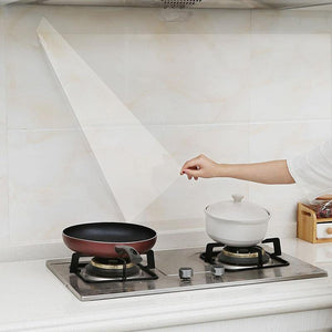 Self-adhesive Transparent Film Marble Wood Desktop Protective Film Tabletop Stickers for Furniture