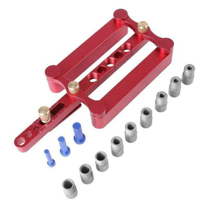 Self-Centering Positioning Fixture Metric Pin Wood Drilling Drill Tool 6/8/10mm woodwprking wood finishing tools