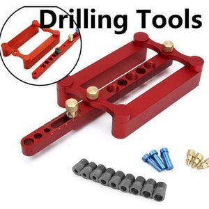 Self-Centering Positioning Fixture Metric Pin Wood Drilling Drill Tool 6/8/10mm woodwprking wood finishing tools