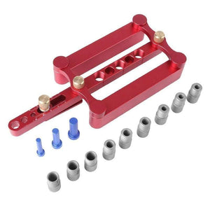 Self-Centering Positioning Fixture Metric Pin Wood Drilling Drill Tool 6/8/10mm woodwprking wood finishing tools