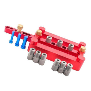 Self-Centering Positioning Fixture Metric Pin Wood Drilling Drill Tool 6/8/10mm woodwprking wood finishing tools