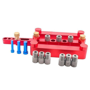 Self-Centering Positioning Fixture Metric Pin Wood Drilling Drill Tool 6/8/10mm woodwprking wood finishing tools