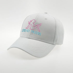 Planet Gates SEND NUDES Snapback Cap Cotton Baseball Cap For Men Women Adjustable Hip Hop Dad Hat Bone Garros Casquette