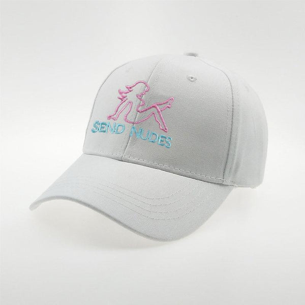 Planet Gates SEND NUDES Snapback Cap Cotton Baseball Cap For Men Women Adjustable Hip Hop Dad Hat Bone Garros Casquette