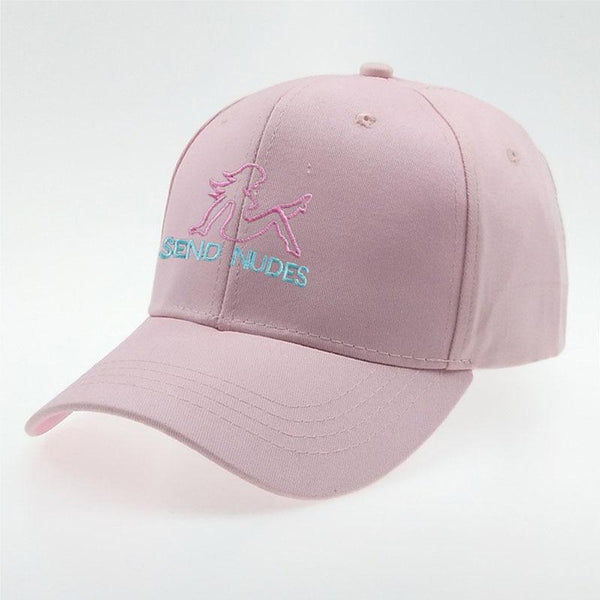 Planet Gates SEND NUDES Snapback Cap Cotton Baseball Cap For Men Women Adjustable Hip Hop Dad Hat Bone Garros Casquette