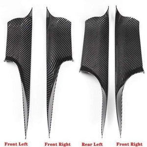 Planet Gates set 14 Car Interior Door Handles Front Rear Left Right Inner Doors Panel Handle Bar Pull Carrier Trim Cover for BMW 7-Series F01 F02