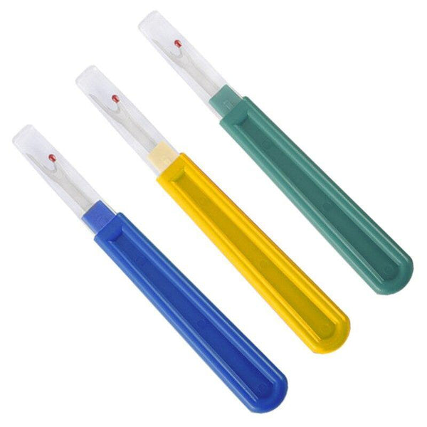 Planet Gates Set 4 MIUSIE Plasitc Handle Thread Cutter Seam Ripper Stitch Unpicker Needle Art Sewing DIY Handle Craft Embroidery Tool Sewing Ripper