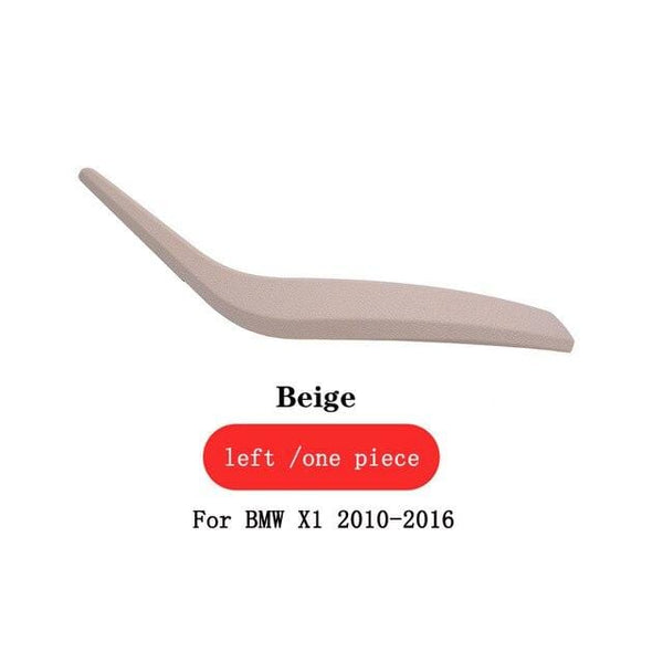 Planet Gates set 5 Car Inner door Panel handle Cover For BMW X1 E84 2010-2016 Auto Left Right Interior Door Armrest Pull Trim Cover Beige Black