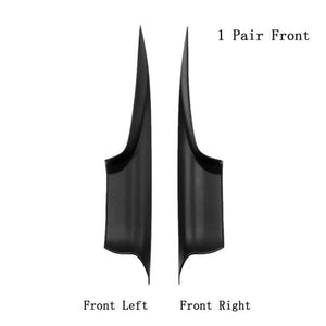 Planet Gates set 5 Car Interior Door Handles Front Rear Left Right Inner Doors Panel Handle Bar Pull Carrier Trim Cover for BMW 7-Series F01 F02