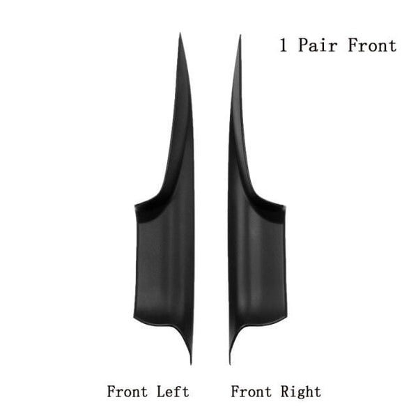 Planet Gates set 5 Car Interior Door Handles Front Rear Left Right Inner Doors Panel Handle Bar Pull Carrier Trim Cover for BMW 7-Series F01 F02