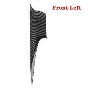 Planet Gates set 8 Car Interior Door Handles Front Rear Left Right Inner Doors Panel Handle Bar Pull Carrier Trim Cover for BMW 7-Series F01 F02