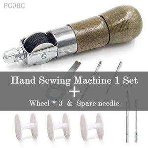 Planet Gates Set G DIY Leather Sewing Tool Leather Hand Sewing Machine Waxed Thread for Leather Craft Edge Stitching Belt Strips Shoemaker Tools