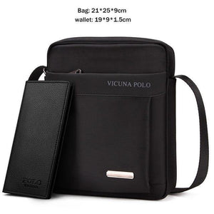 Planet Gates Set Large Black / China Oxford Mens Crossbody Bag Promotion Casual Mens Shoulder Bags Black/Brown Leisure Brand Man Bag For iPad