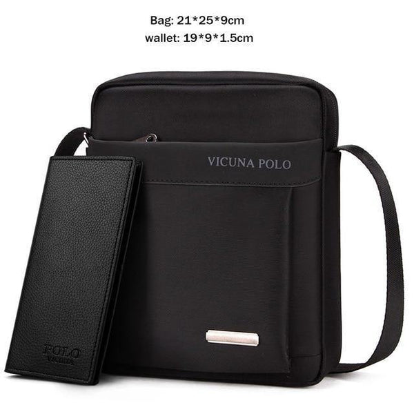 Planet Gates Set Large Black / China Oxford Mens Crossbody Bag Promotion Casual Mens Shoulder Bags Black/Brown Leisure Brand Man Bag For iPad