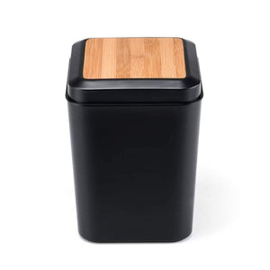 Planet Gates Set Of 6 Smartloc Plastic Bathroom Accessories Set Toothbrush Holder Toothpaste Dispenser Case Soap Box Shower Storage Black