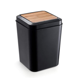 Planet Gates Set Of 6 Smartloc Plastic Bathroom Accessories Set Toothbrush Holder Toothpaste Dispenser Case Soap Box Shower Storage Black