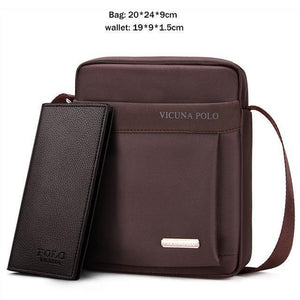 Planet Gates Set Small Brown / China Oxford Mens Crossbody Bag Promotion Casual Mens Shoulder Bags Black/Brown Leisure Brand Man Bag For iPad