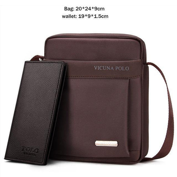 Planet Gates Set Small Brown / China Oxford Mens Crossbody Bag Promotion Casual Mens Shoulder Bags Black/Brown Leisure Brand Man Bag For iPad