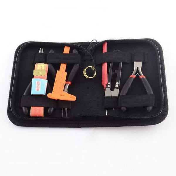 Planet Gates Set with bag 2 Pandahall Jewelry Making DIY Pliers Tools Set Flat Round Nose Pliers Wire Cutter Pliers Rings Scissor Needles Beading Tweezer