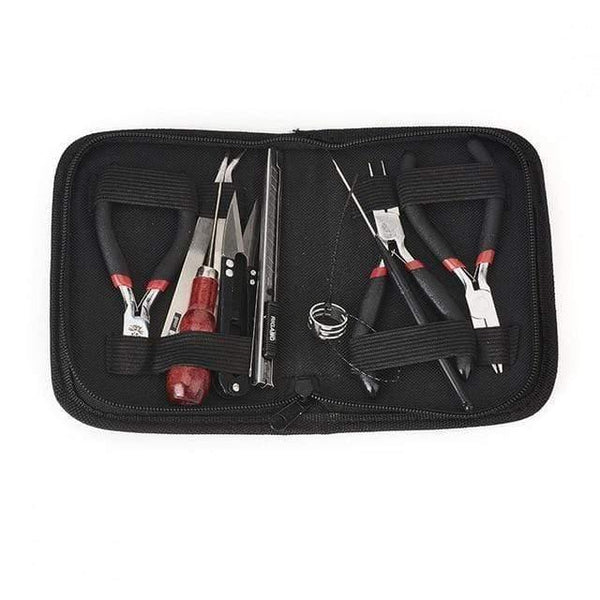 Planet Gates Set with bag 4 Pandahall Jewelry Making DIY Pliers Tools Set Flat Round Nose Pliers Wire Cutter Pliers Rings Scissor Needles Beading Tweezer