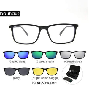 Planet Gates set5 C1 Magnet Sunglasses Clip Mirrored Clip on Magnetic Sunglasses Clip on Glasses Men Polarized Clip Custom Prescription Myopia